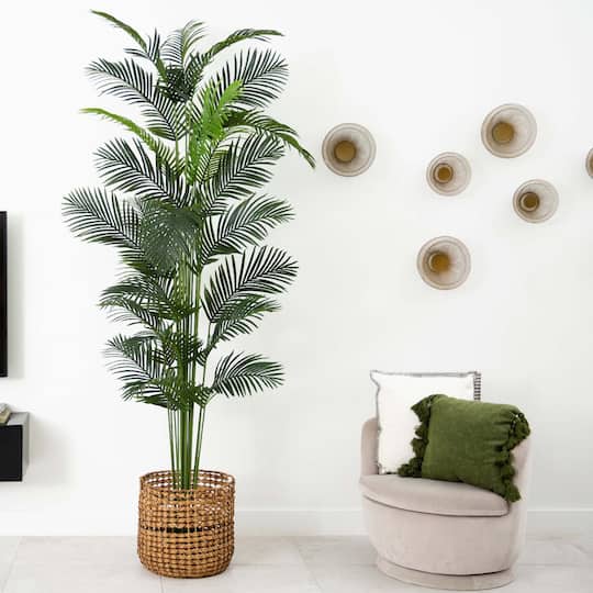 10ft. Potted Artificial Paradise Palm Tree
